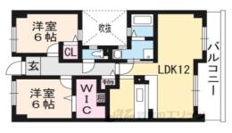 プレザント枚方間取り図面