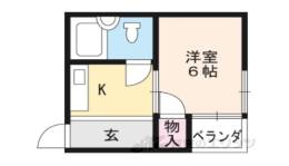 ビューハイツ枚方Ａ棟間取り図面