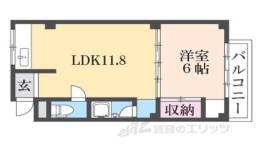 梅津シティハウス２間取り図面