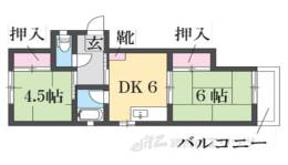 寺田荘間取り図面