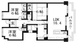 レジデンス草津間取り図面