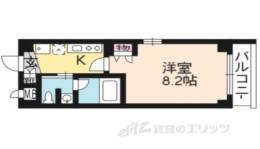 ヴィヴィ・一乗寺間取り図面