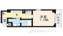 ヴィヴィ・一乗寺間取り図面