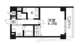 京都アパートメント6間取り図面