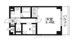 京都アパートメント6間取り図面