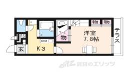 レオパレスベルハイム笠山間取り図面
