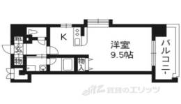 ベラジオ烏丸御池２間取り図面