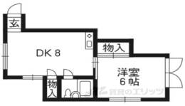 アクエルド東大路間取り図面