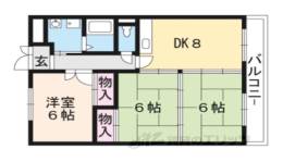 プリンスハイツナカハラ間取り図面