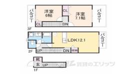 アルカンシエル・グラース間取り図面