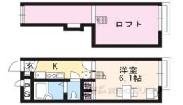 レオパレス鳥羽街道間取り図面
