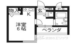 ライオンズマンション京都三条大宮間取り図面