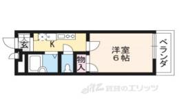 レオパレス伏見桃山間取り図面