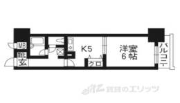 エスリード四条河原町間取り図面