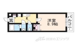 ルシール二条間取り図面