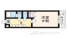 ルシール二条間取り図面
