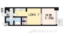 プラネシア烏丸御池間取り図面