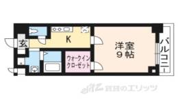 パティーナ太秦天神川間取り図面