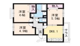 シャン・ド・フルール間取り図面