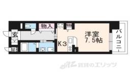 EXE VILLA WEST間取り図面