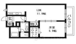 クラヴィエ・コート間取り図面