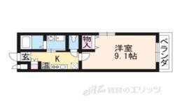 御所西室町サンハイツ間取り図面
