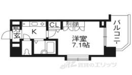 Ｄｅ’ｌｅａｄ烏丸西間取り図面