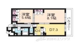 ヴェルデ山科間取り図面