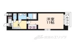 クエスト西大路間取り図面