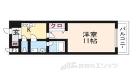 クエスト西大路間取り図面