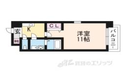 クエスト西大路間取り図面
