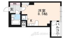 ライオンズマンション京都東堀川間取り図面