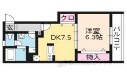ラコンテ東大路間取り図面
