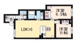 プラッツ上高砂Ｃ棟間取り図面