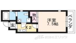 サイト京都西院間取り図面