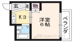 西ノ京ハイツ間取り図面