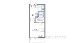 レオパレスＭＡＲＵＴＯ京田辺間取り図面
