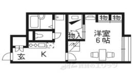 レオパレスＴ　ＢＯＸ１間取り図面