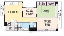 メゾンフジ間取り図面