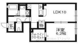 エルメゾン伏見Ｃ棟間取り図面