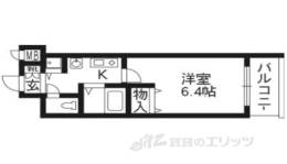 プレサンス京都四条烏丸クロス間取り図面