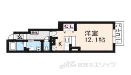 フィオーレ・オカダ間取り図面