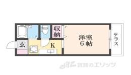 フラットＡＺ間取り図面