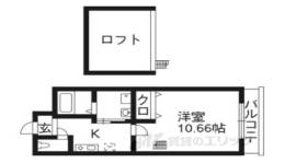 メディナ中書島間取り図面