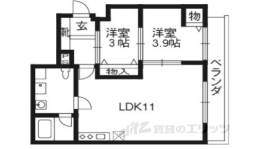 Ｐａｒｋ　Ｓｉｄｅ　Ｍｉｂｕ　ａｎｎｅｘ間取り図面