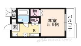 サンガーデン山科間取り図面