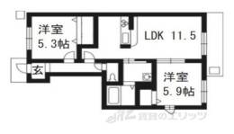シンハイム間取り図面