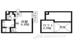 ベルビュー深草間取り図面