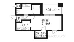 アクロス京都西大路間取り図面