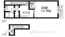 プラムコート北野Ａ棟間取り図面
